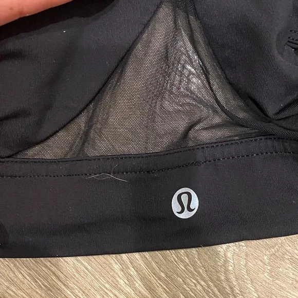 lululemon athletica Black Minimal Strappy Sports Bra - Picture 3 of 3